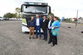 GIOMIR vykročil vstříc udržitelnosti s novým nákladním vozem  IVECO S-WAY NP na LNG