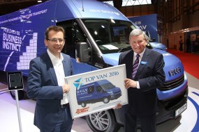 Iveco Daily Hi-Matic získává cenu ‘Top Van 2016’